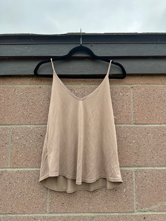 Large Tan Tank Top