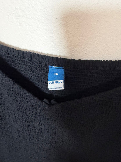 4x NWT Black Peplum Tank Top