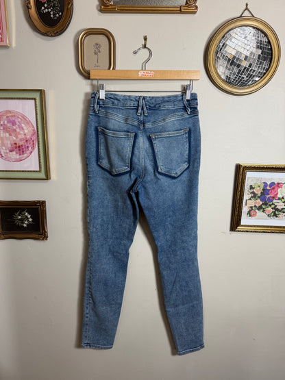Size 10/30 Ripped Skinny Jeans *see pics for tears