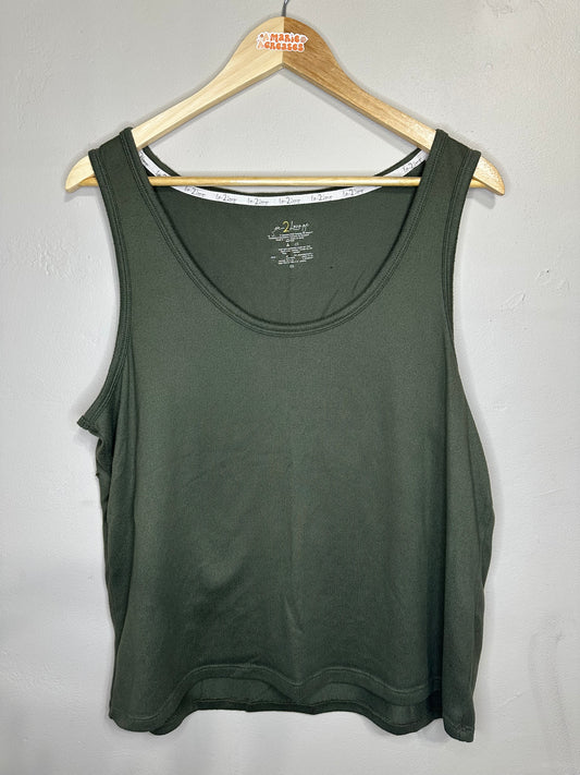 XL/XXL Green Basic Tank