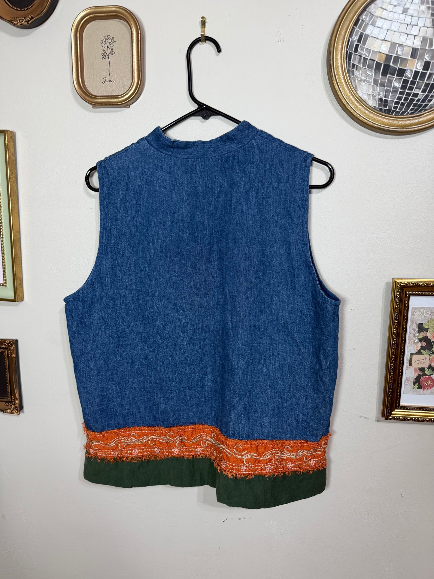 Medium Embroidered Vest
