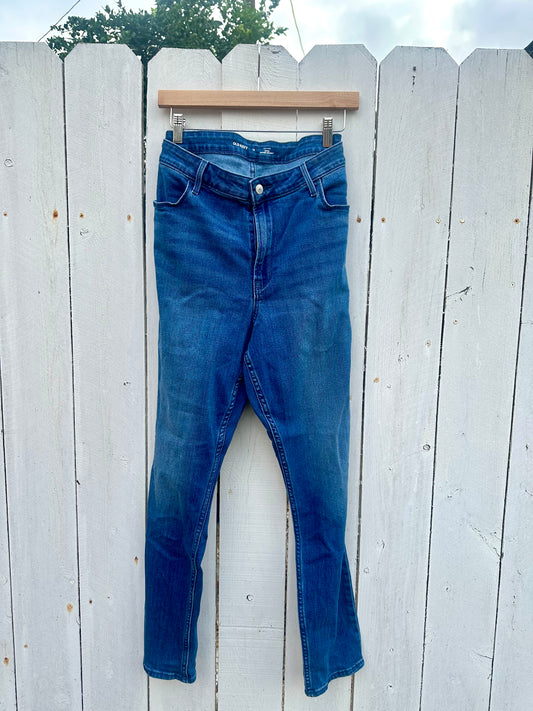 Size 16 Dark Wash Denim Pants