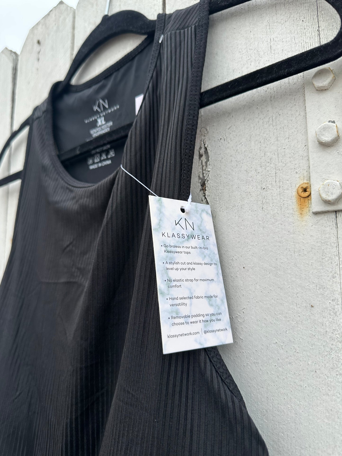 NWT XL Black Bodysuit