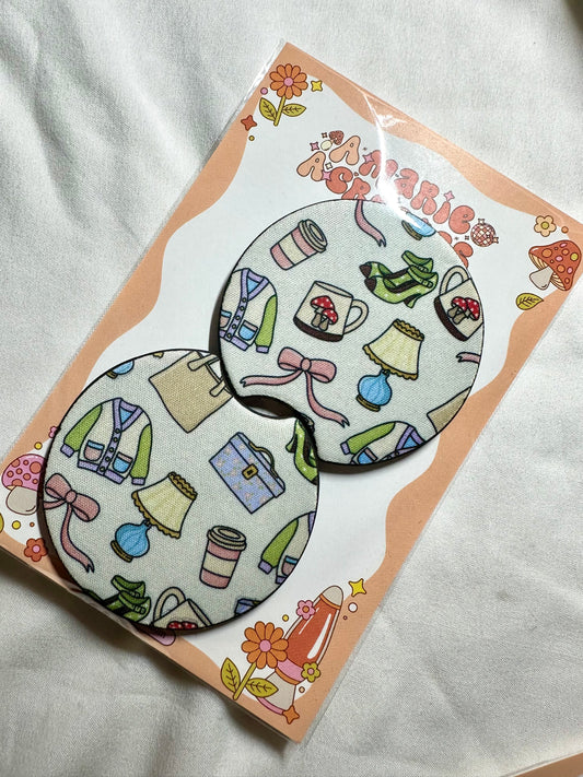 Thrifting Car Coaster