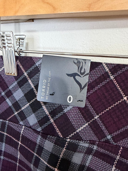 0x NWT Plaid Leggings