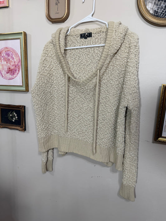 Small Crochet Oversized Hoodie