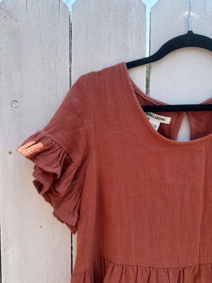 Medium Size 8 Rust Dress