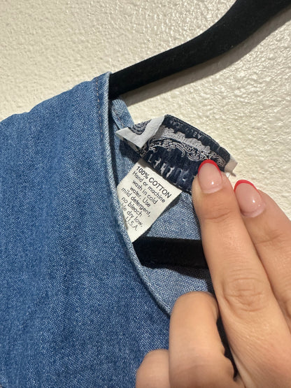 Large Denim Dress