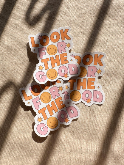 Look For The Good Sticker