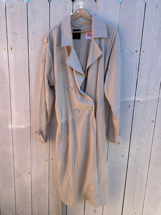 XL Oat Trenchcoat