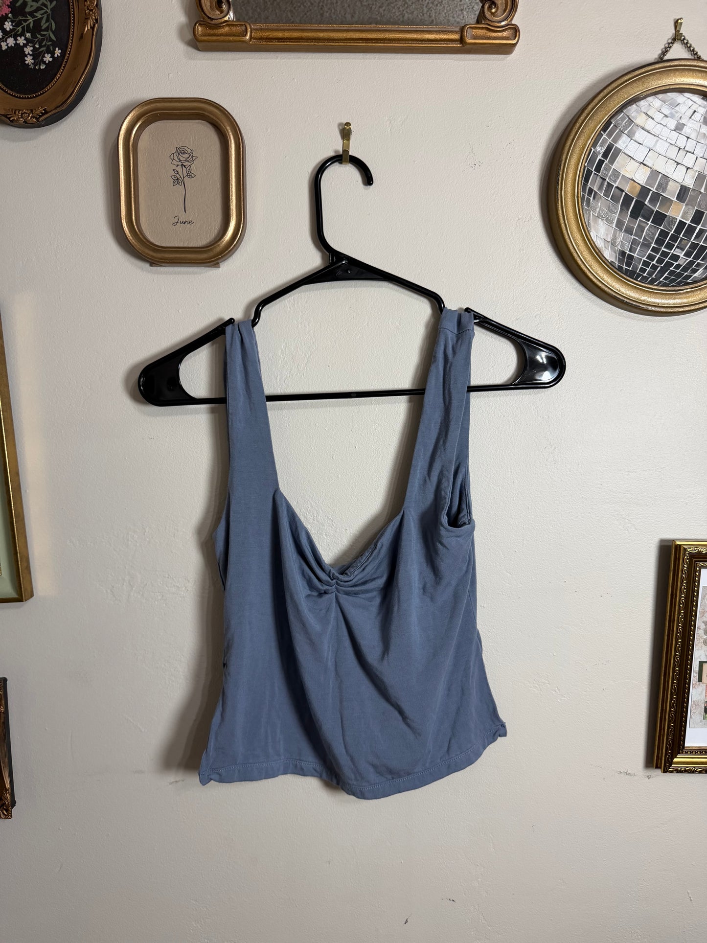 Medium Taking Off Ruched Tank Top