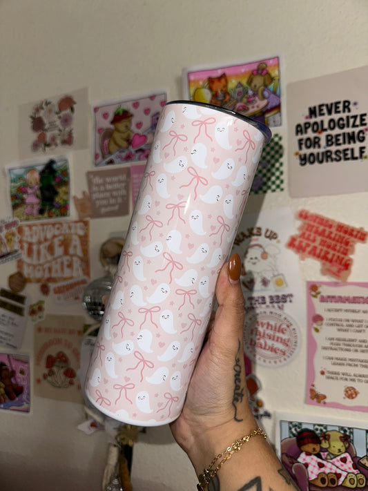 Ghostie Bows Tumbler