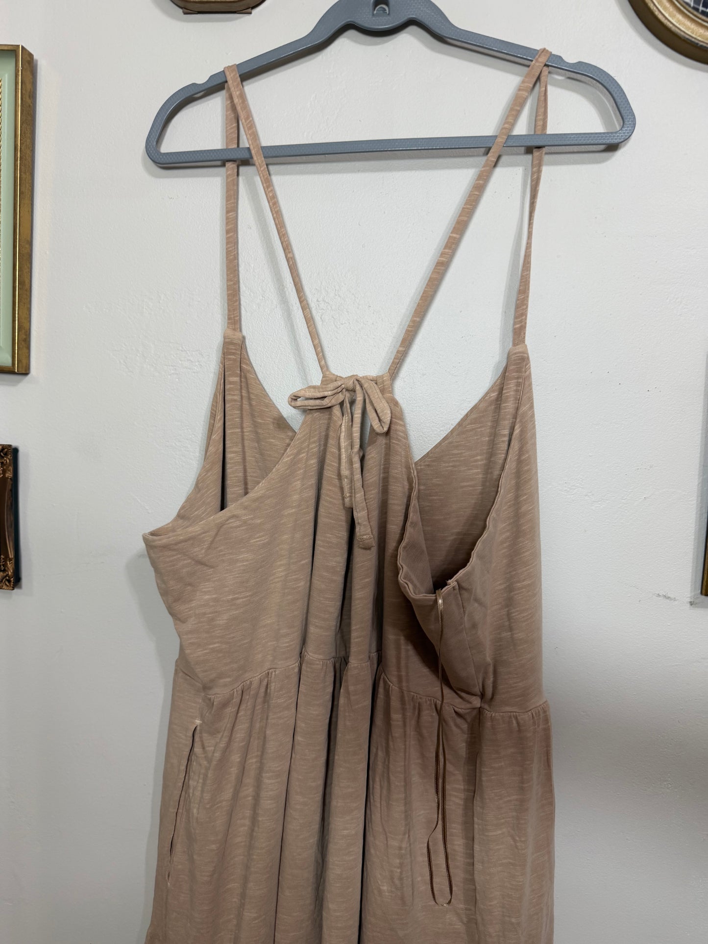 3x NWOT Tan Maxi Dress