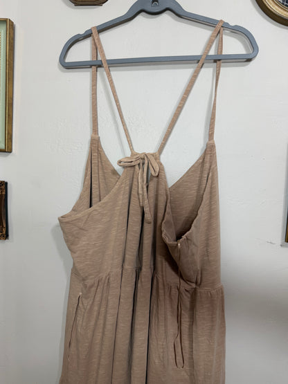 3x NWOT Tan Maxi Dress