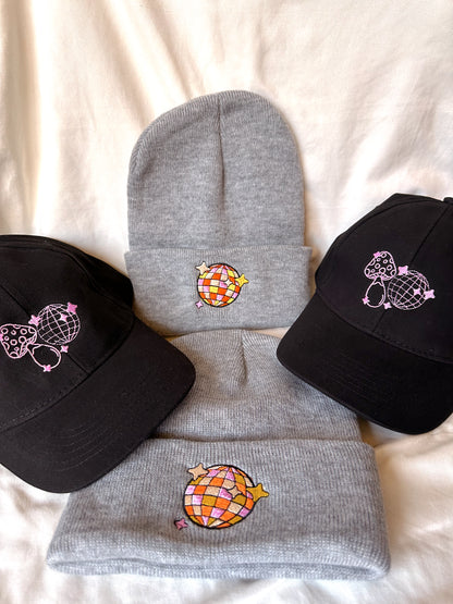 Disco Mushie Embroidered Cap