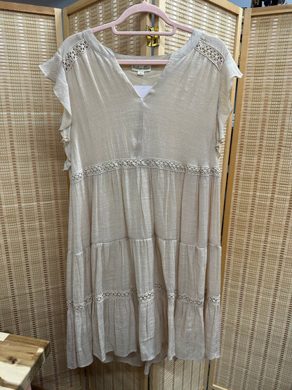 Large Tan Dress