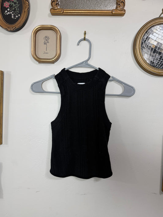 XS Black Racerback Tank