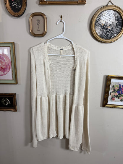 XS Cream Cardigan *small call out see pics