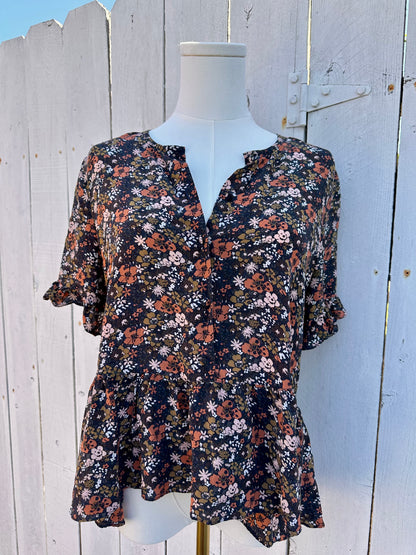 Medium Floral Fall Top