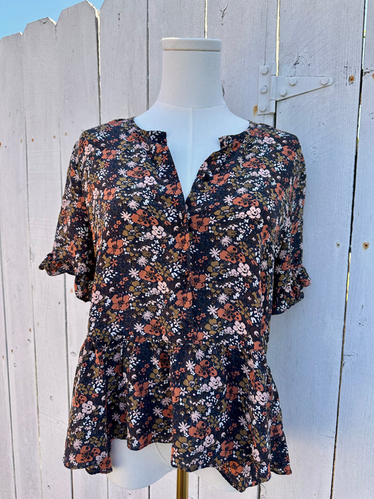 Medium Floral Fall Top
