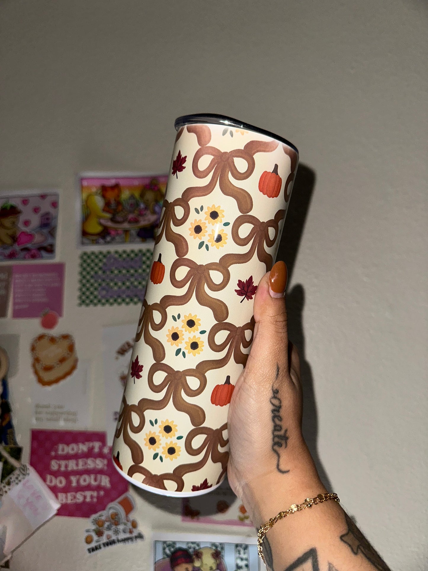 Fall Coquette Tumbler