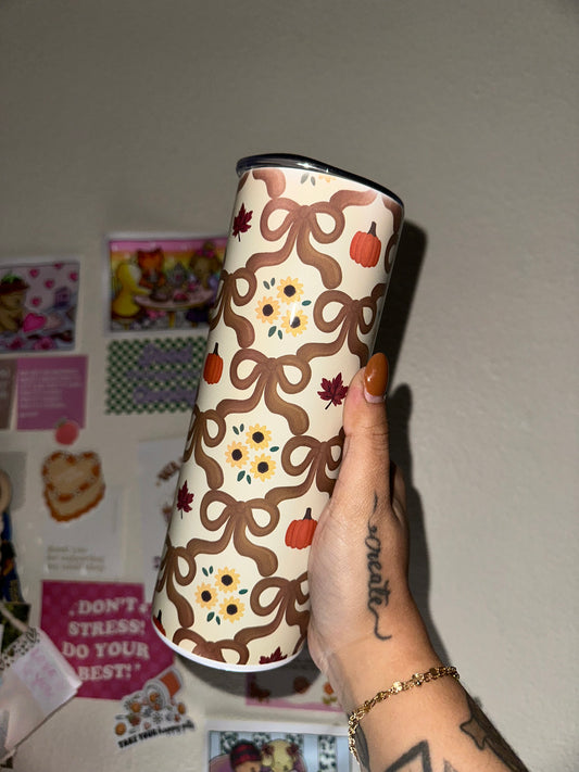 Fall Coquette Tumbler