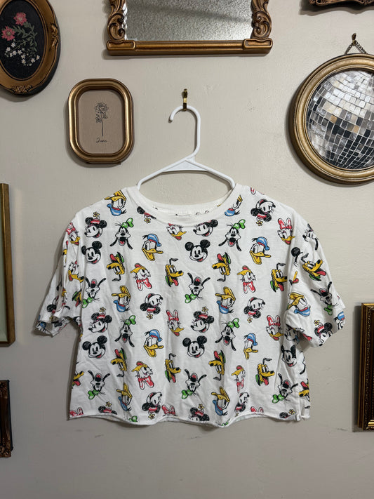 Medium Magical Characters Crop Top