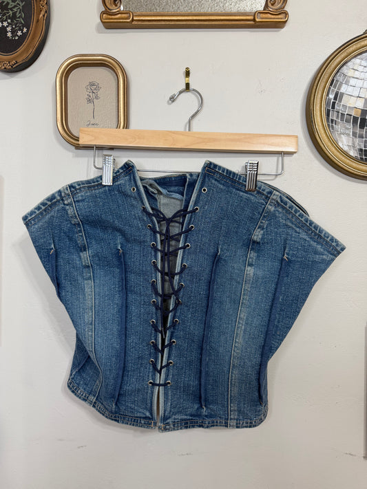 Size 18 Denim Corset