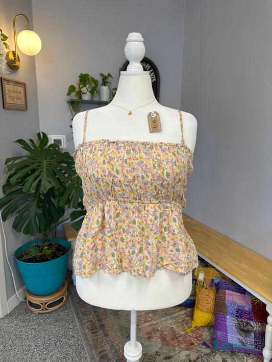 Large Floral Tank Top
