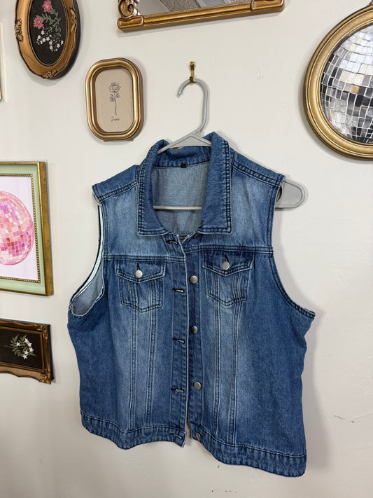 XL Denim Vest