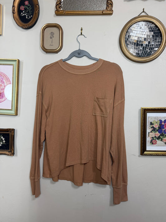 Small Happy Snit Pocket T Shirt