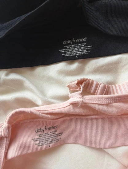 Large NWOT Pink & Black Bra Bundle