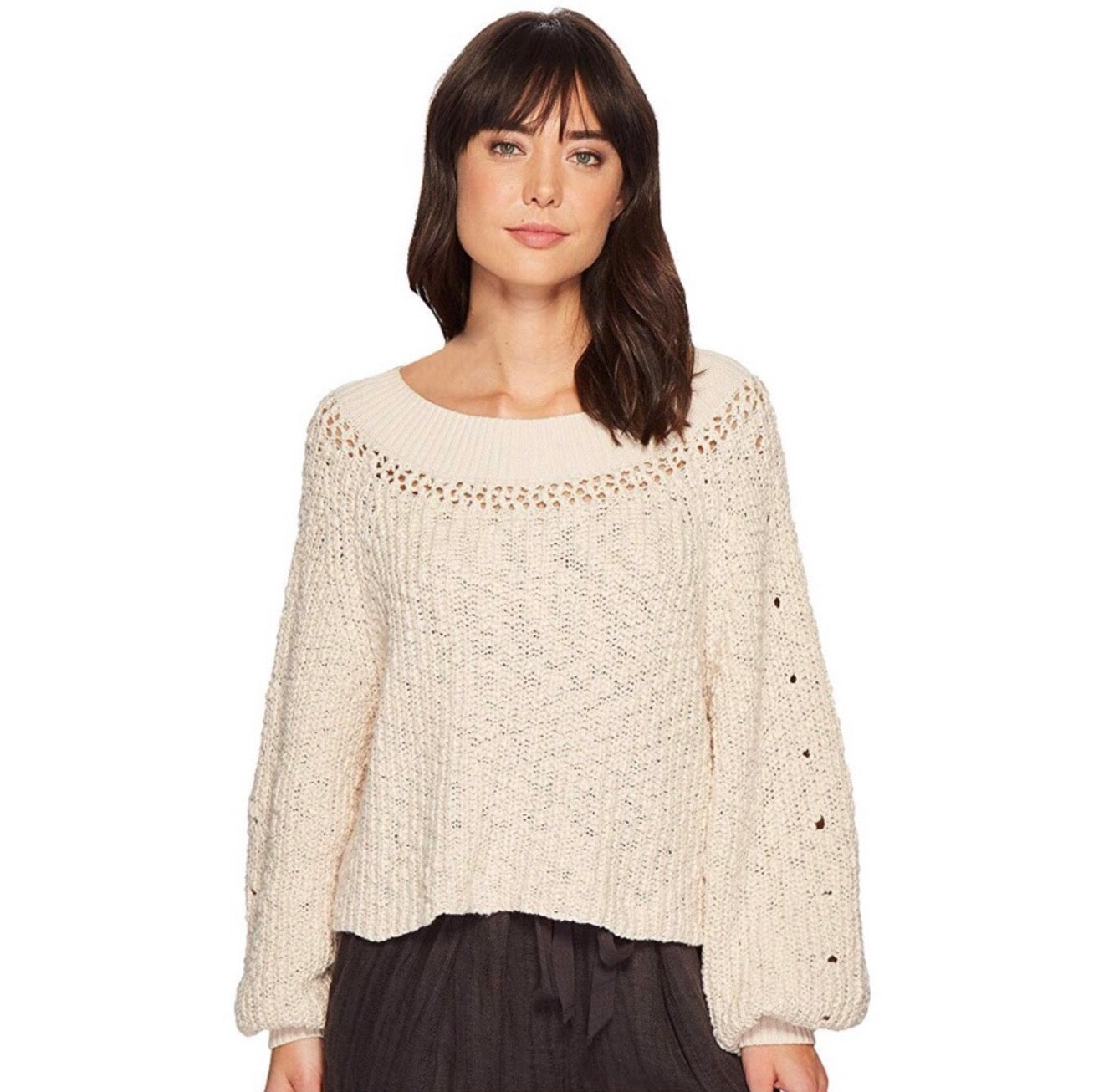 Small Pandoras Boatneck Sweater