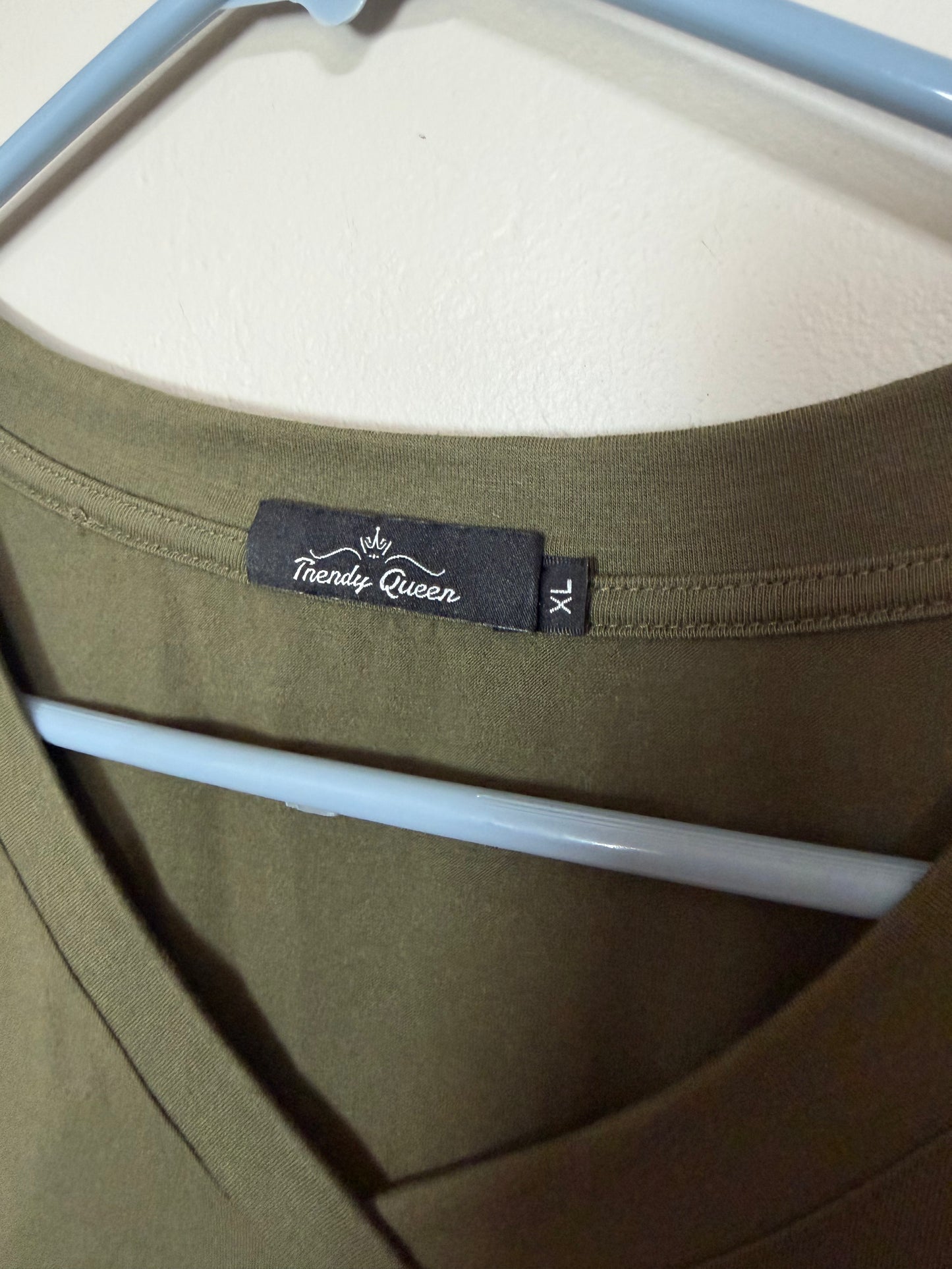 XL Green V Neck