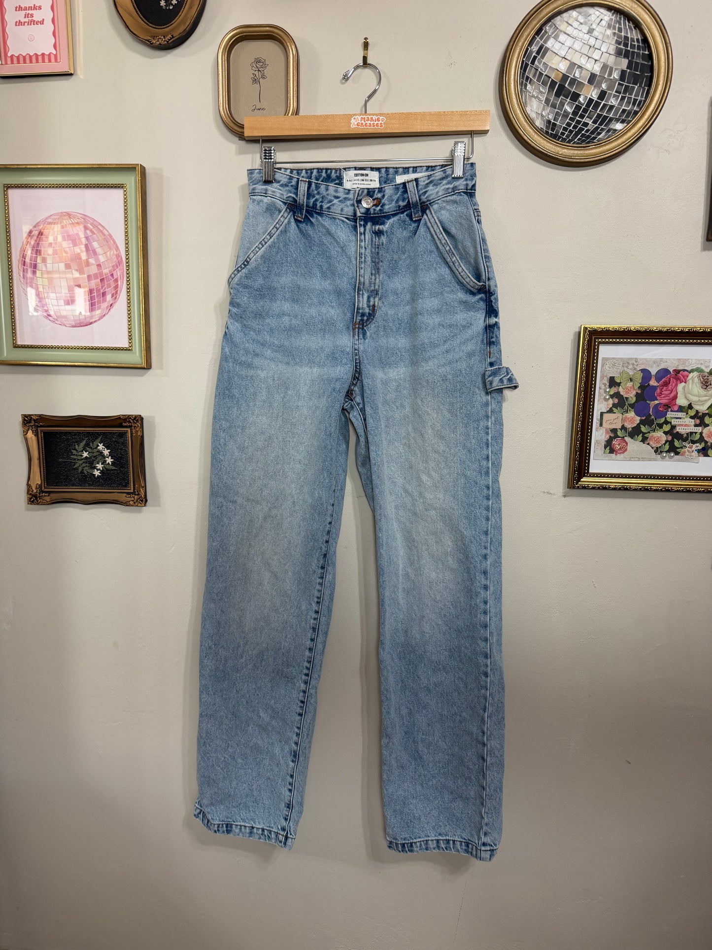 Size 4 Carpenter Blue Jeans