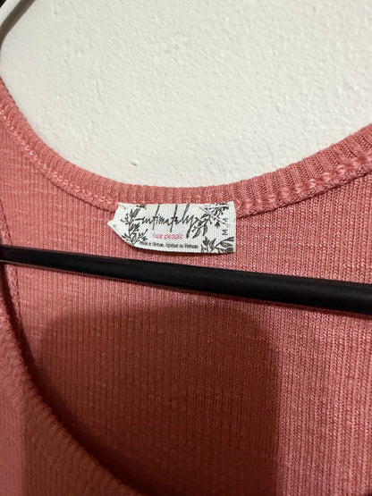 Medium Pinky Mauve Tank Top