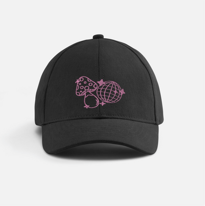 Disco Mushie Embroidered Cap