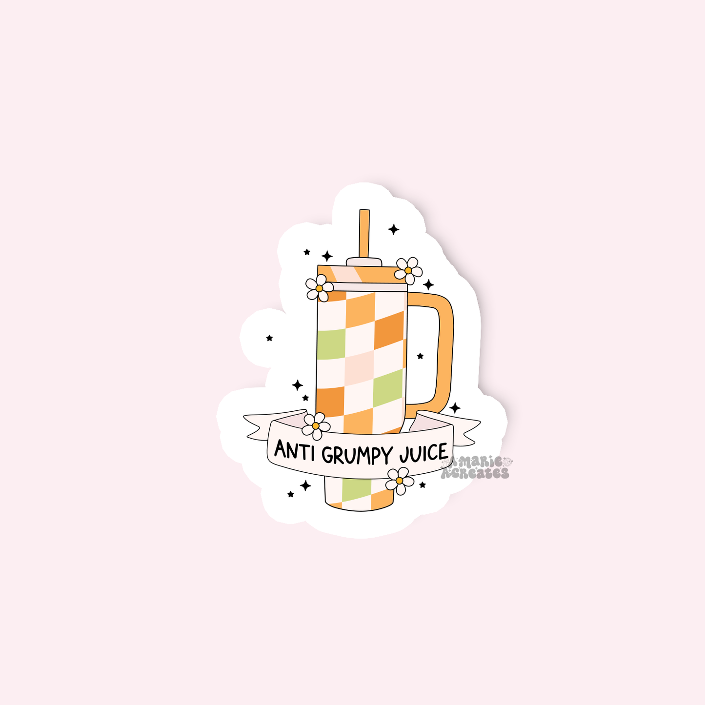 Cup Saying Stickers