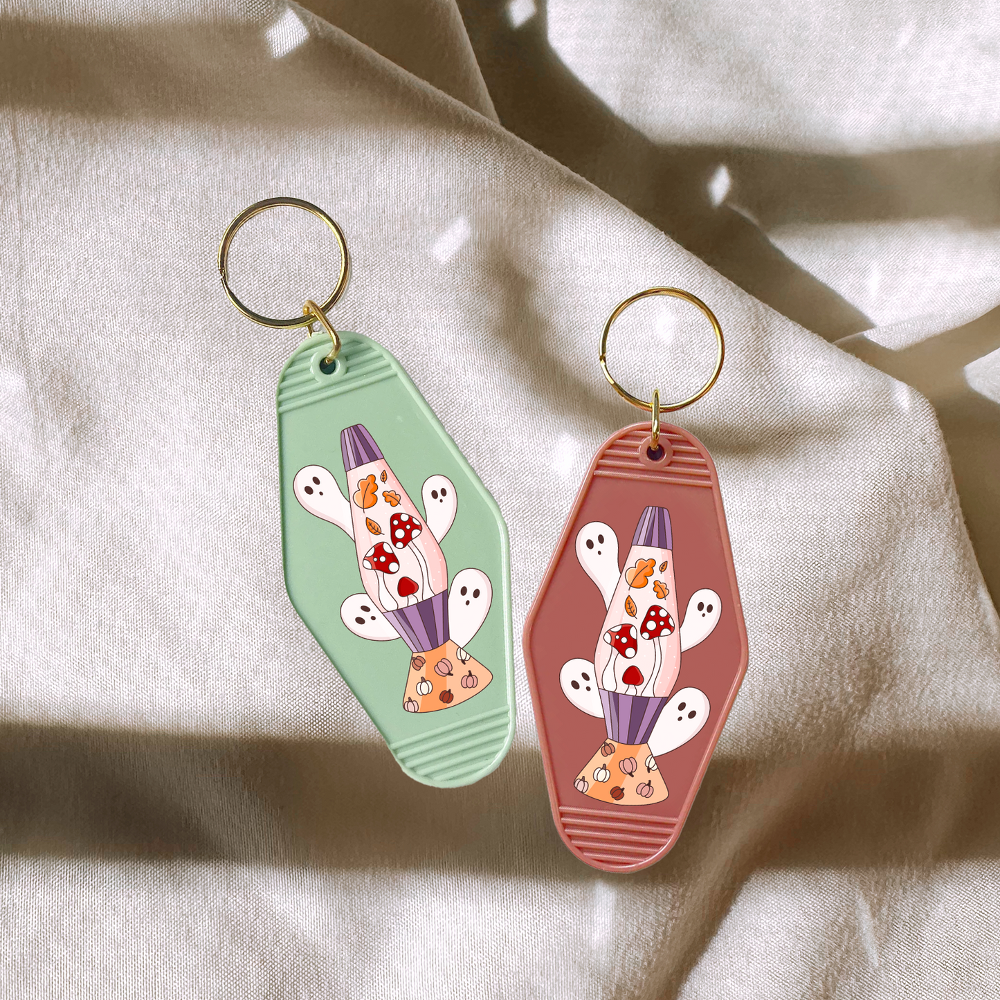 Autumn Lava Lamp Keychain