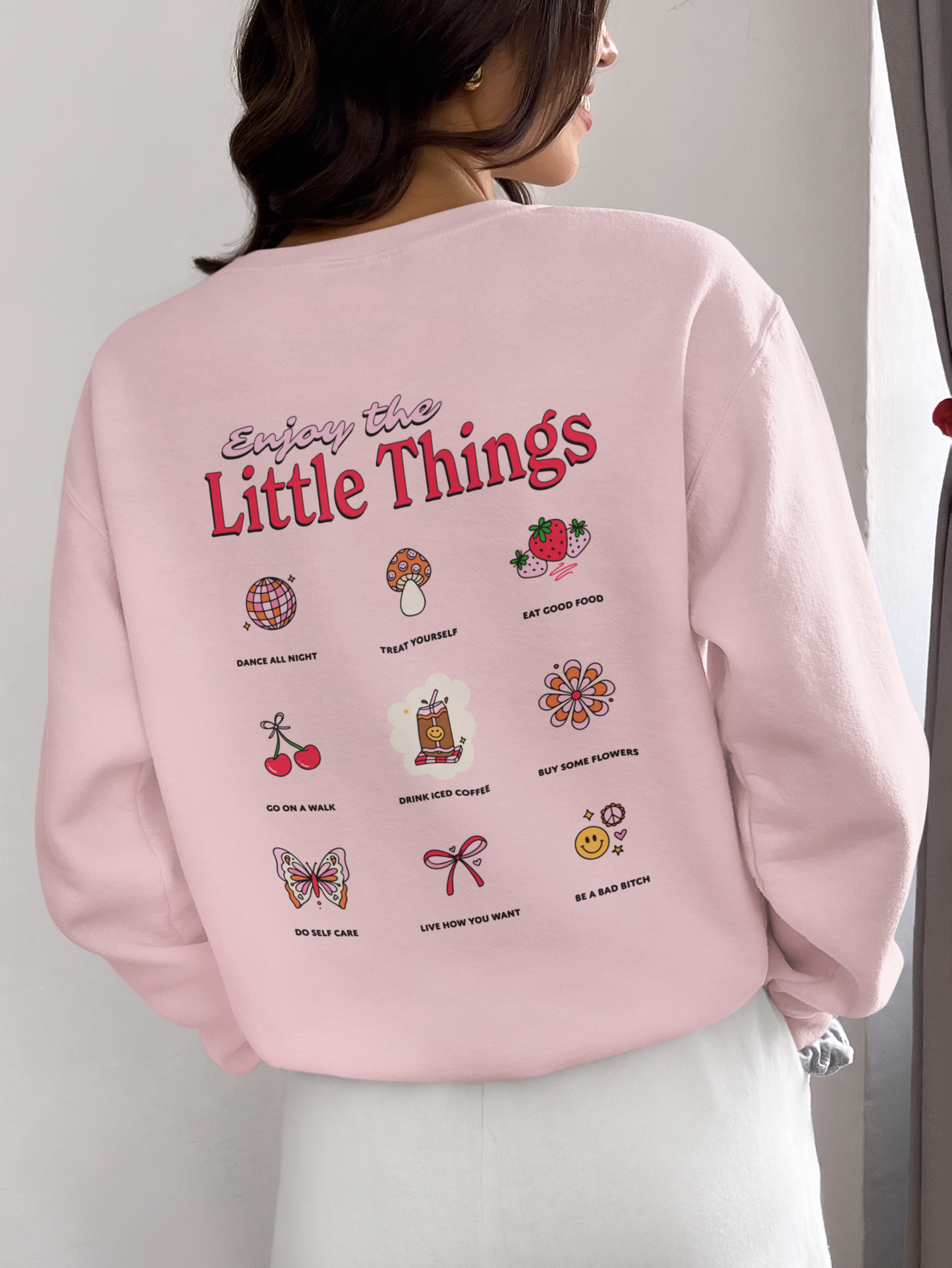 Enjoy The Little Things Graphic Top