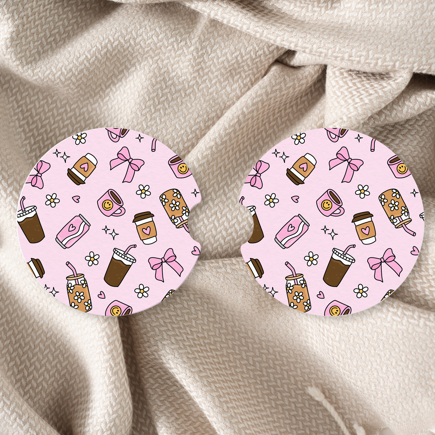 Beverage Girlie Car Coaster