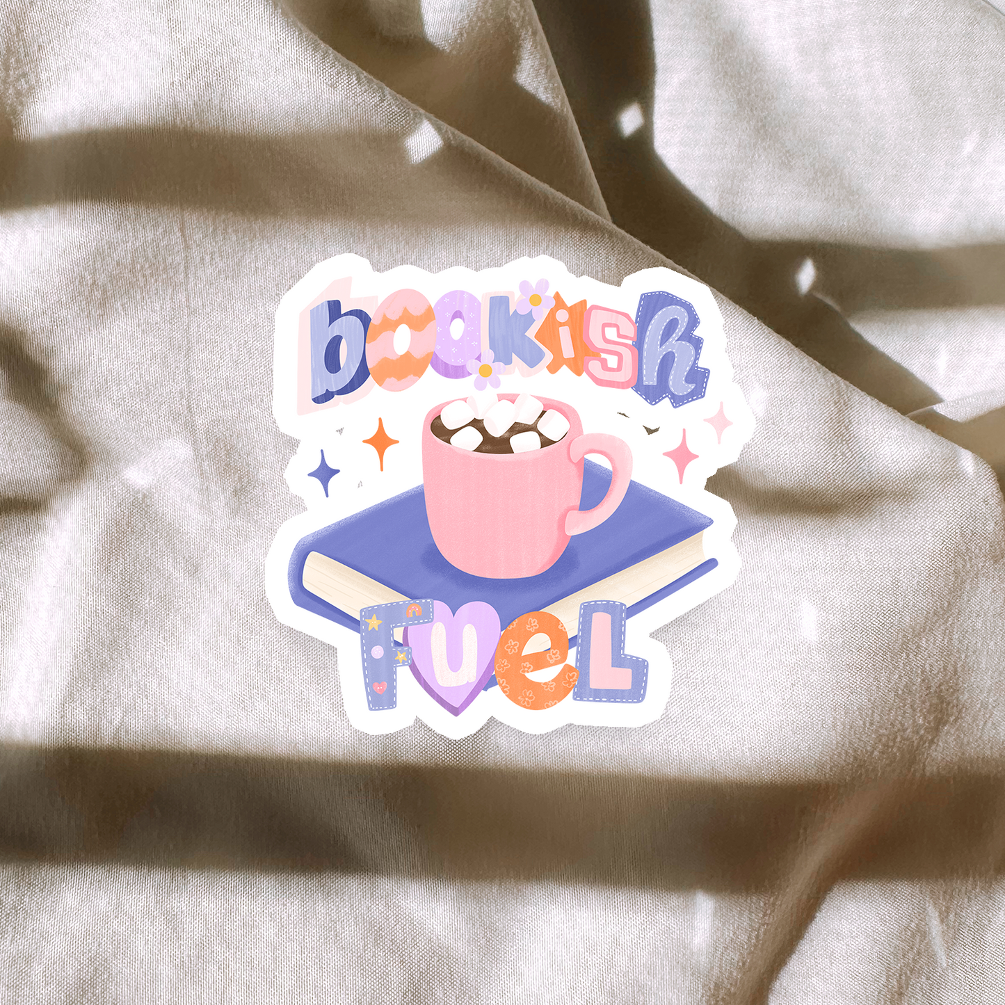 Bookish Fuel Sticker