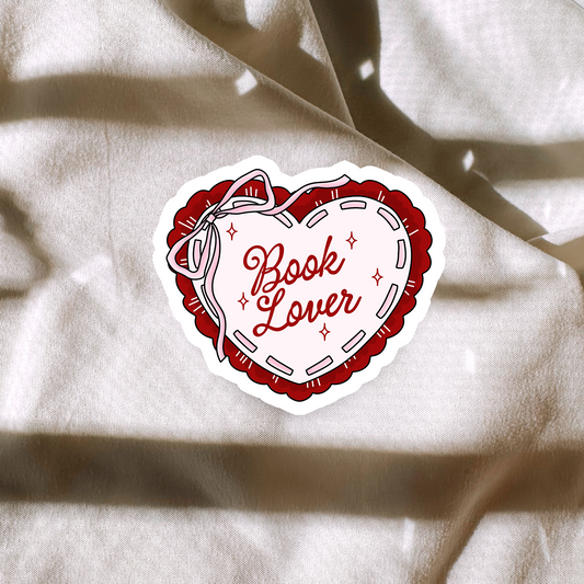 Book Lover Sticker