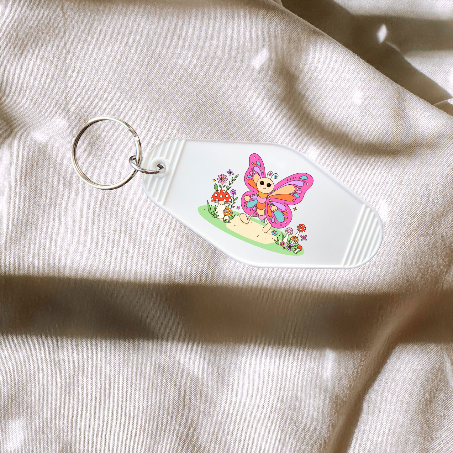 Butterfly Stroll Keychain