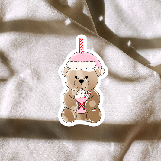 Christmas Bear Sticker
