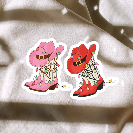 Christmas Boots Stickers