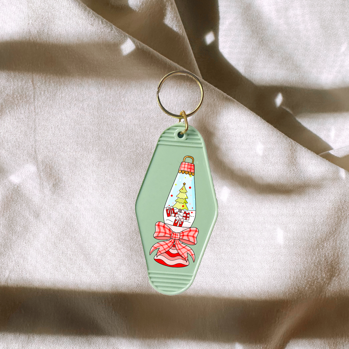 Christmas Lava Lamp Keychain