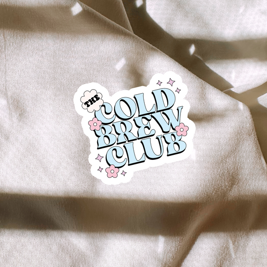 The Cold Brew Sticker