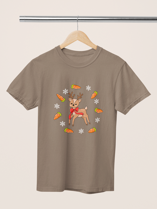 Reindeer Graphic Top