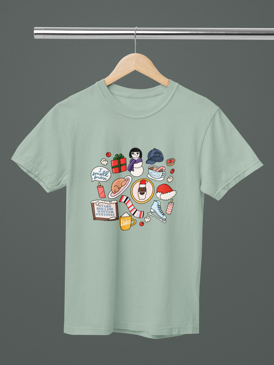 GG Christmas Graphic Top